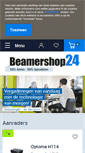 Mobile Screenshot of beamershop24.nl